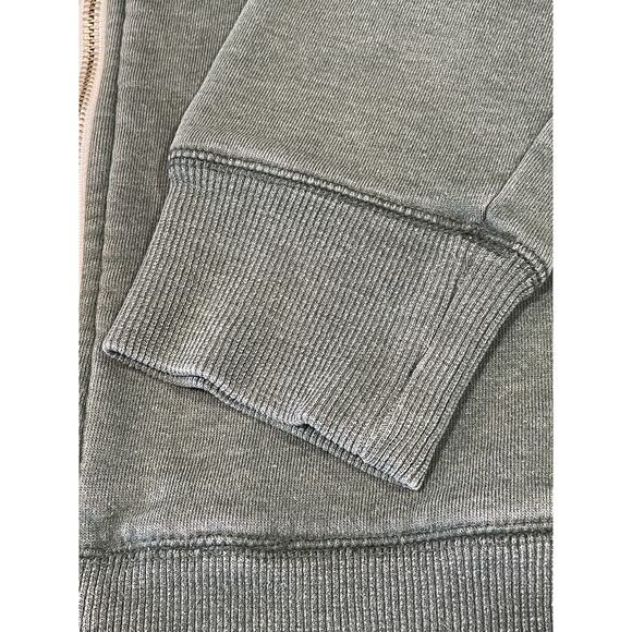 Quiksilver Light Hooded Jacket Men’s Size Small Green Casual Full Zip Skater Y2K - Picture 8 of 14